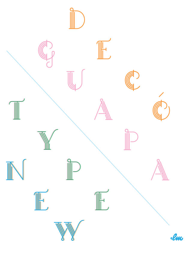 Guapa, una tipografía sans serif decorada 2