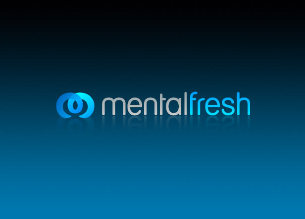 Logotipo para Mentalfresh, gabinete psicológico que actúa sobre problemas cotidianos como el estrés, la ansiedad, dependencias y hábitos poco saludables aplicando técnicas basadas en la hipnosis. -1