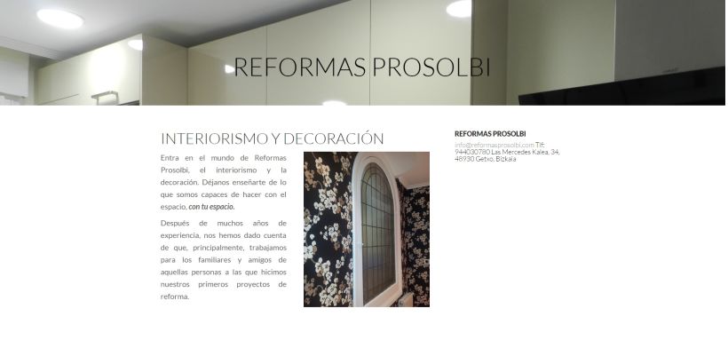 Reformas Prosolbi - Diseño - Posicionamiento SEM 1
