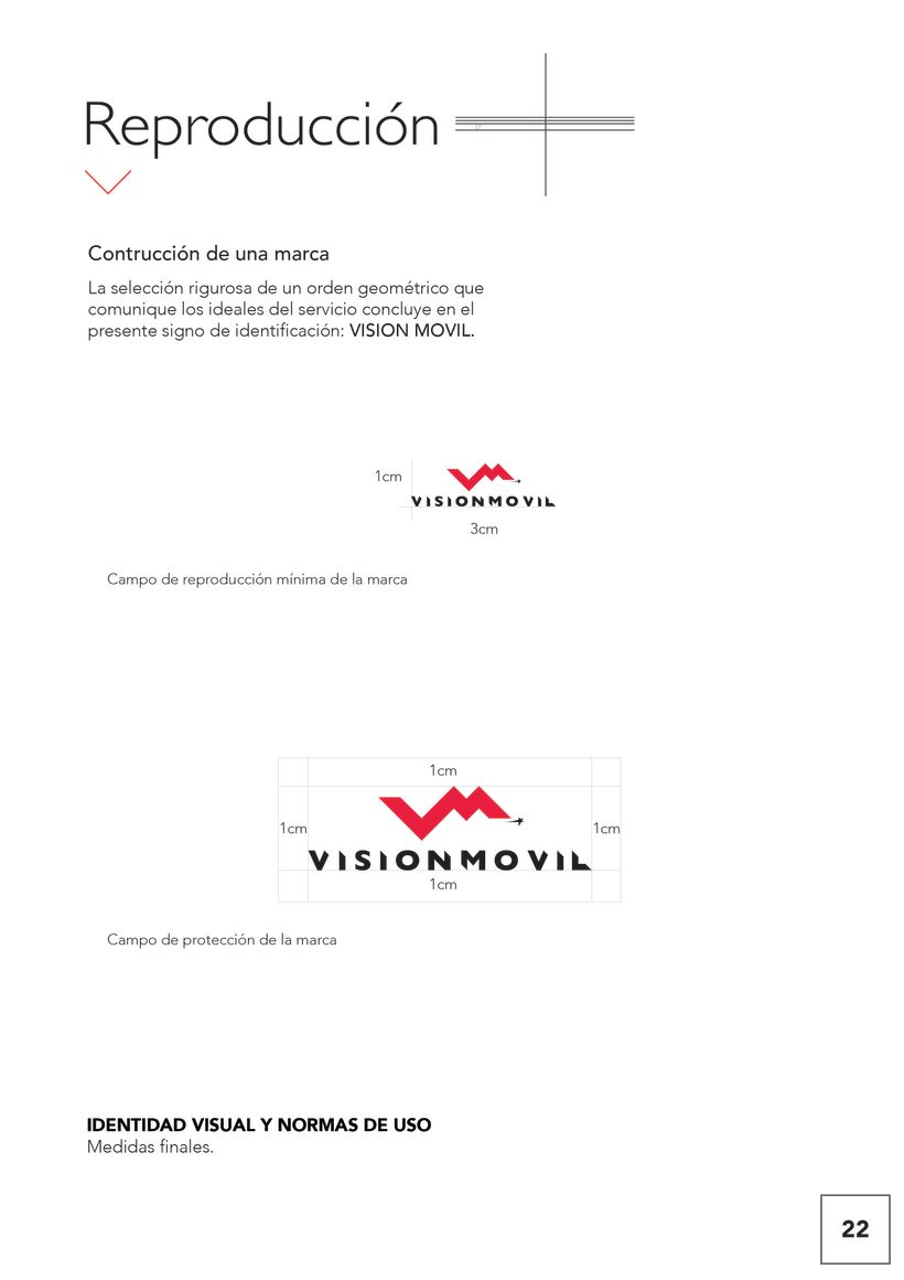 VISIONMOVIL | Proyecto del curso Identidad corporativa bi y tridimensional 23