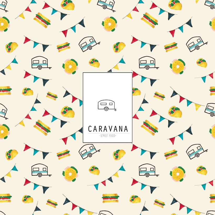 Packaging restaurante street-food "Caravana" 6