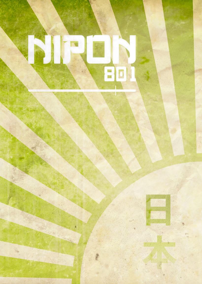 Cartel Proyecto Nipon 801 日本 -1
