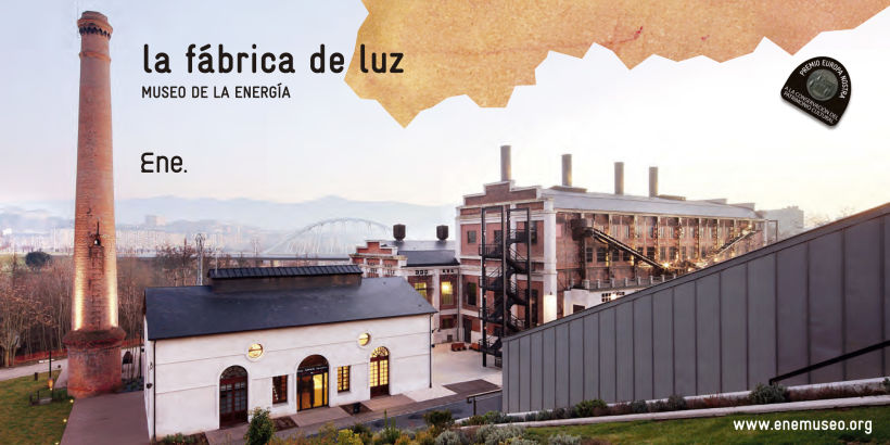 Flyer para La Fábrica de Luz. Museo de la Energía 7