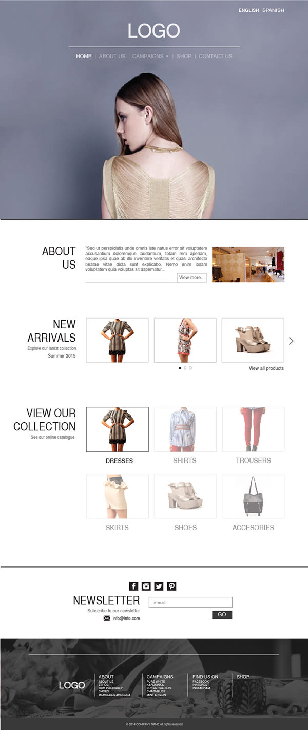 Fashion Store Web 1