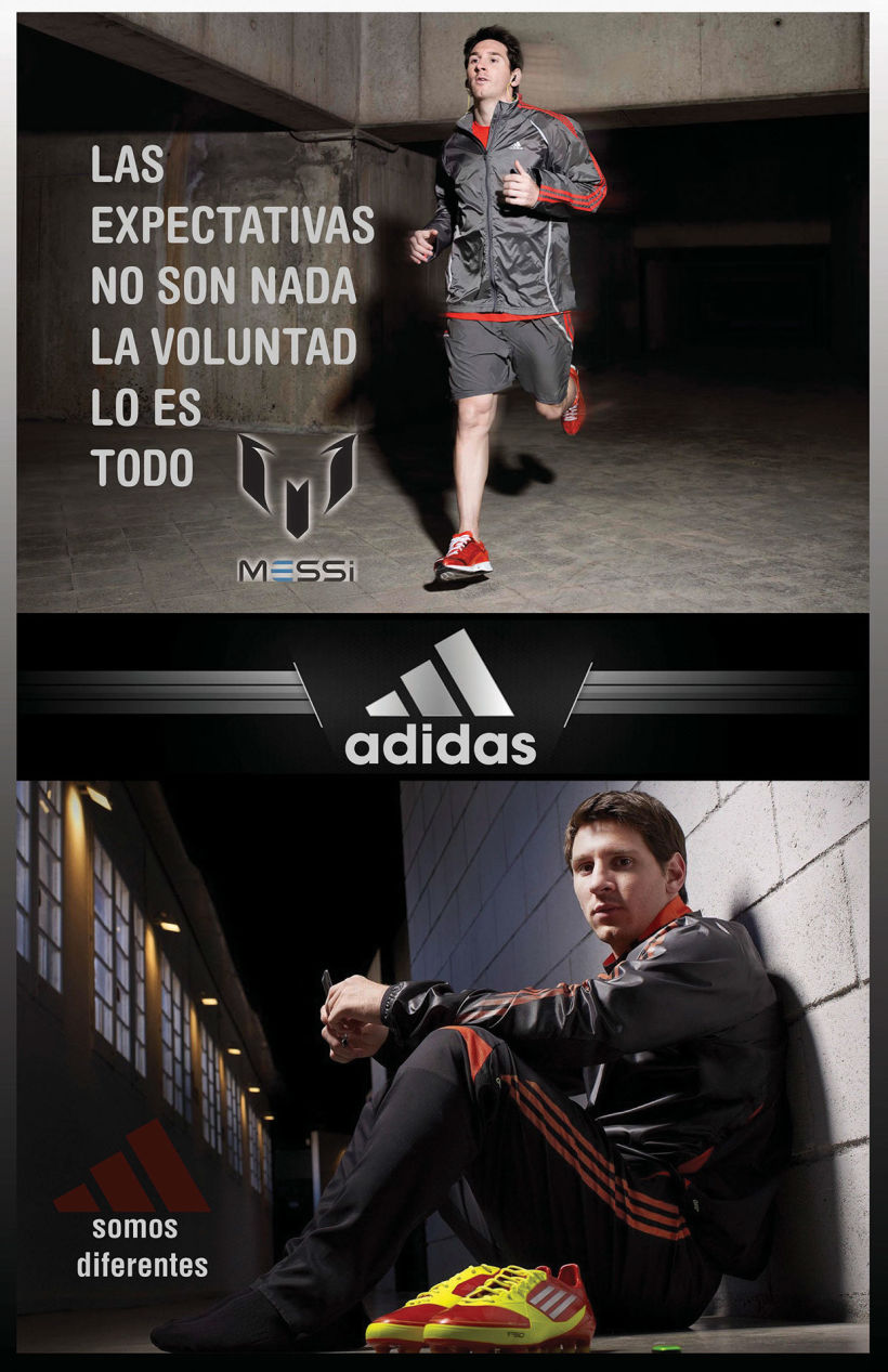 Publicidad para Adidas de Lionel Messi 0