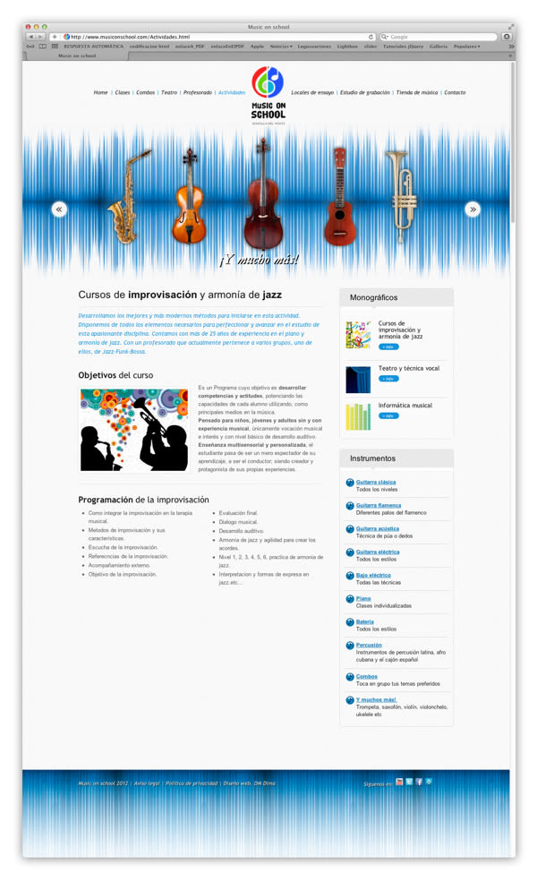 Web musiconschool 1