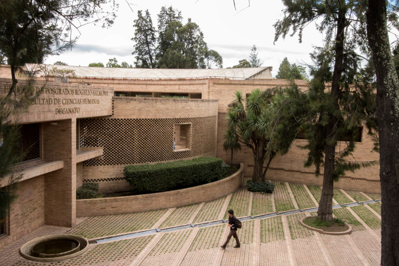 Facultad de Ciencias Humanas de la Universidad Nacional de Colombia, Bogotá | Arq. Rogelio Salmona 1995 6