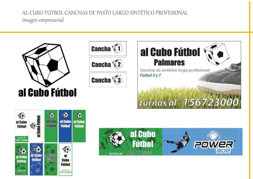 CANCHAS DE FUTBOL PROFESIONAL: AL CUBO FUTBOL - BRANDIN E IMAGEN -1