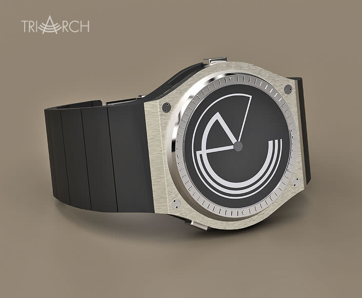 TRIARCH. Analog watch concept 3