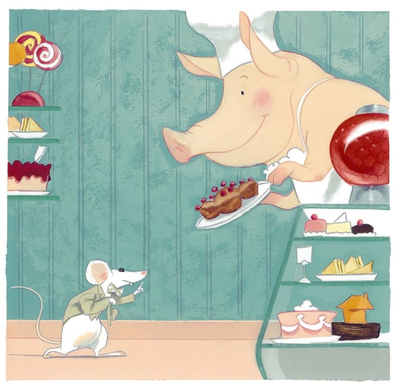 What mice eat? An interactive story ebook.  9