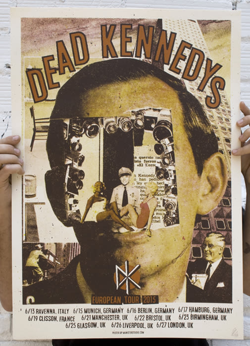 Dead Kennedys cartel de gira  2