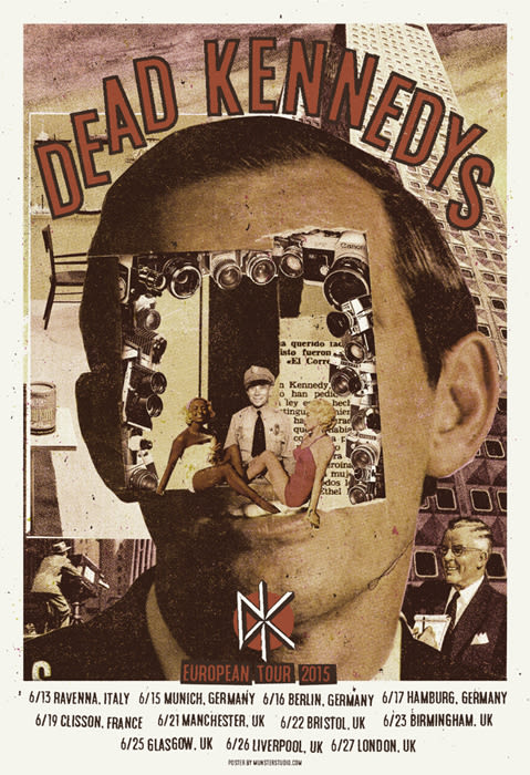 Dead Kennedys cartel de gira  0
