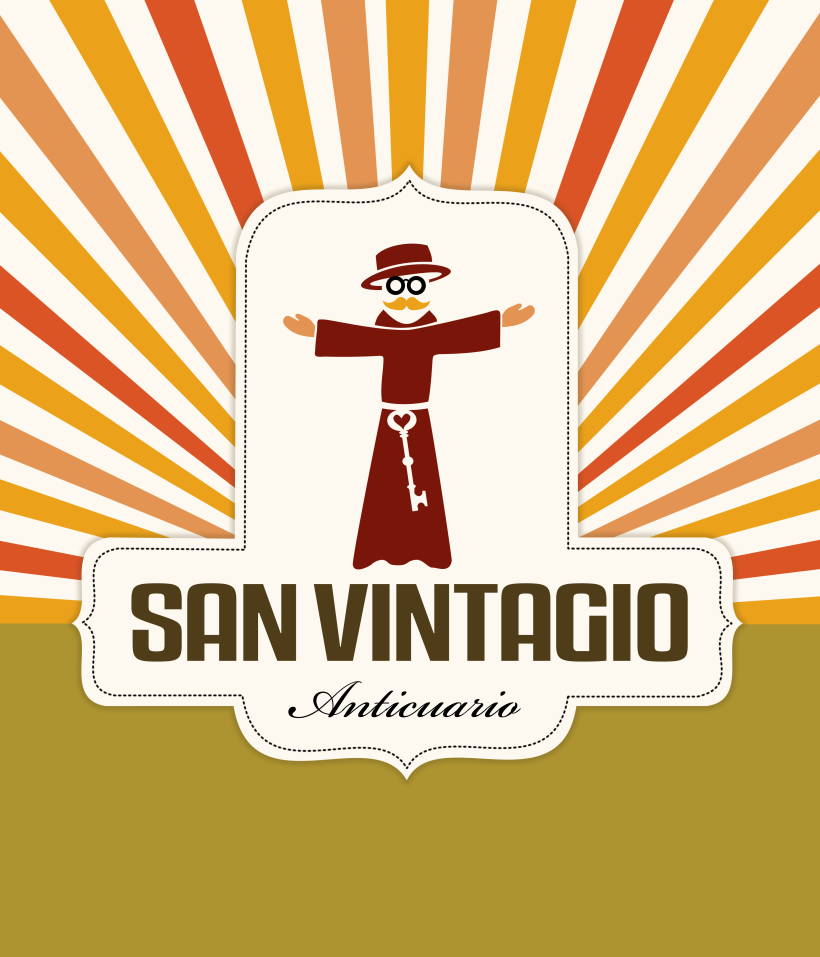 Marca, logo y personaje para San Vintagio -1