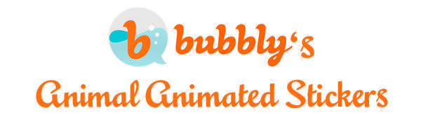 Stickers animados para Bubbly app 0