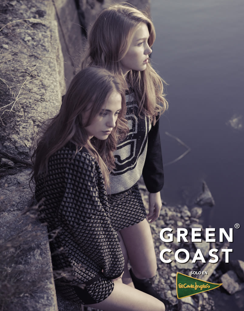 Fotografía y gráfica publicitaria de moda para la marca Green Coast 1