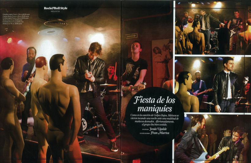 Reportaje Melocos en la revista Rolling Stone España 0