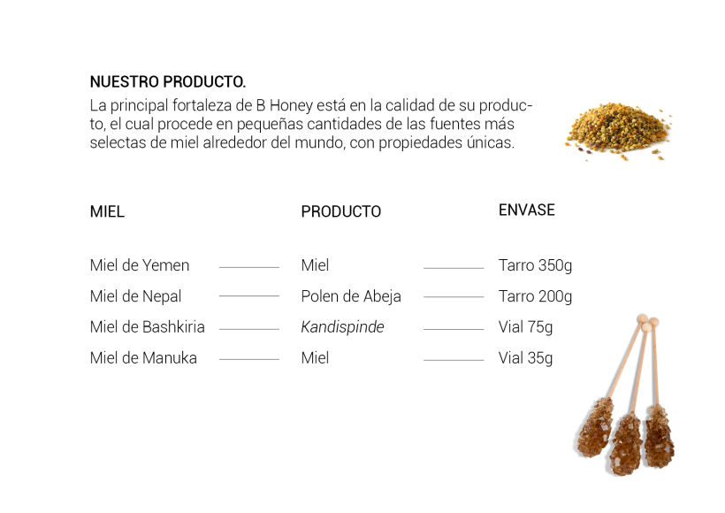 B Honey, packaging de mieles y sus derivados 2