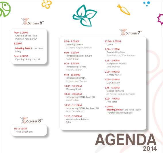 Tríptico/Agenda evento internacional 2014 1