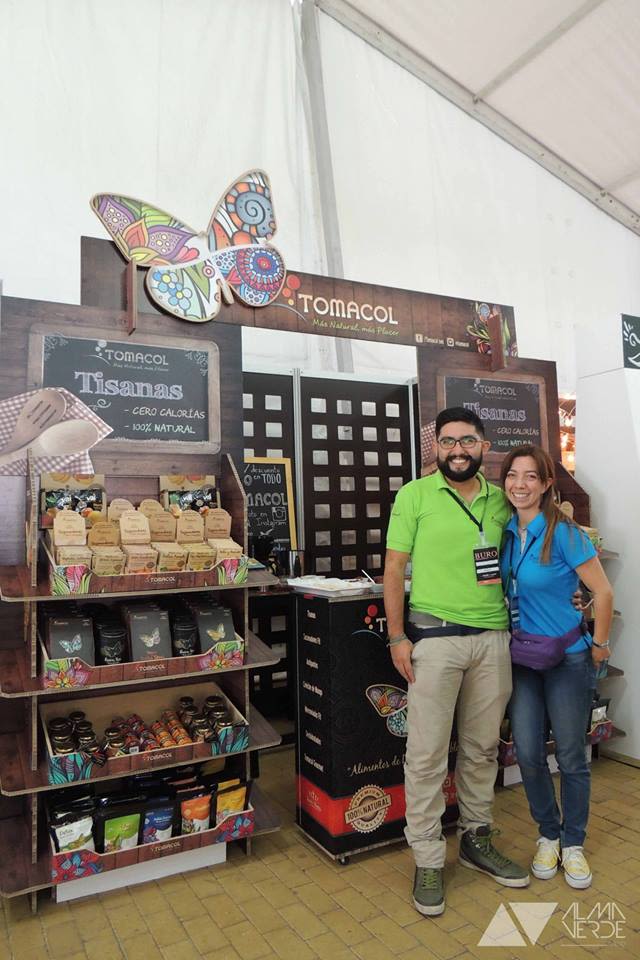 Tomacol / Futos dorados - Stand Feria Buro 2015 parque 93 0