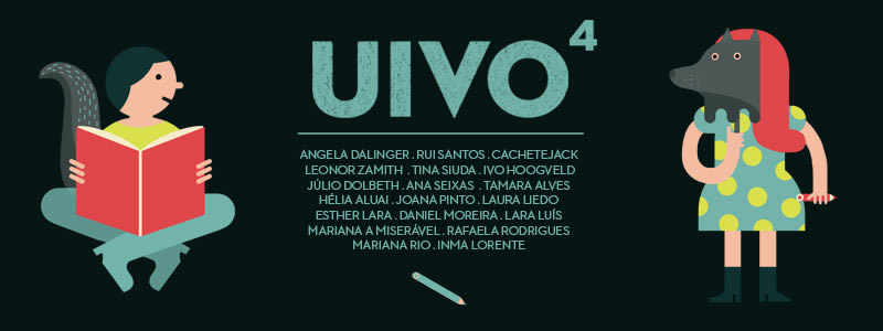 Cartel para UIVO 4 - Mostra de Ilustração do Fórum da Maia 2015 3