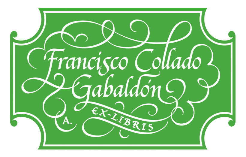 'Ex Libris' para Francisco C. Gabaldón 1