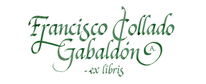 'Ex Libris' para Francisco C. Gabaldón 6