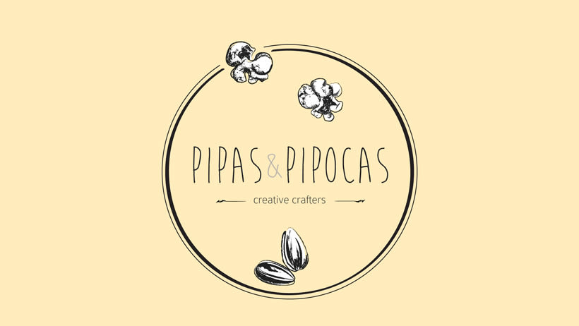 Mi Proyecto del curso Identidad visual handmade-Pipas & Pipocas 5