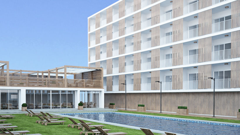 Diseño Terrazas Hotel 3