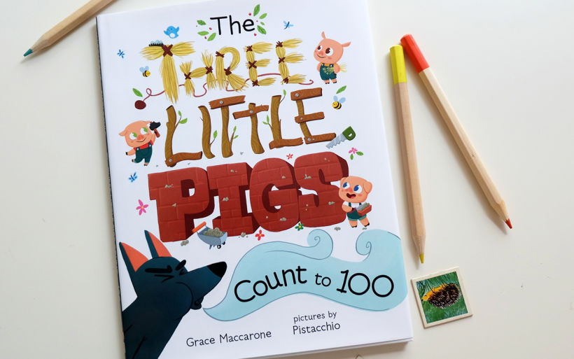 The Three Little Pigs count to 100 0