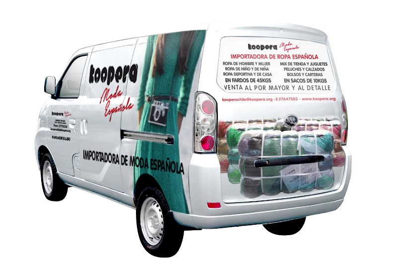 Diseño de furgoneta para Koopera Chile 1