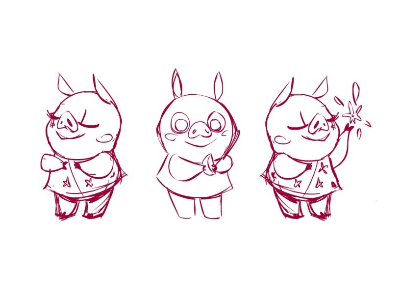 Character Design- 3 Little Pigs 3