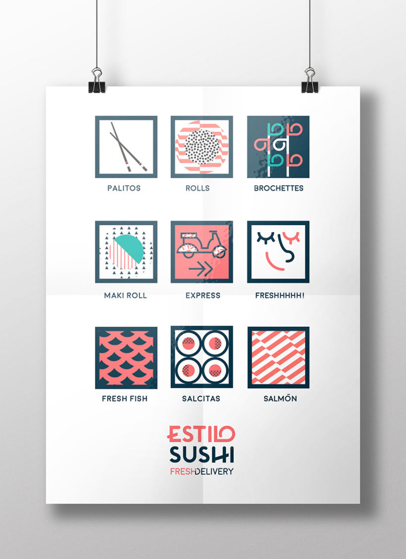 Estilo Sushi. Branding 2