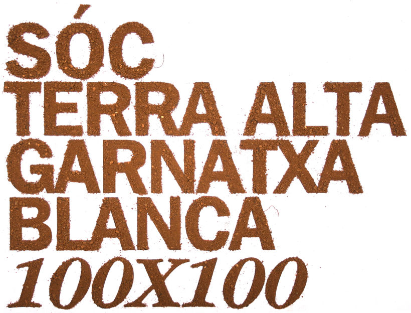 Logotip per a la denominació d'origen Terra Alta per als vins de 100% Garnatxa blanca 1
