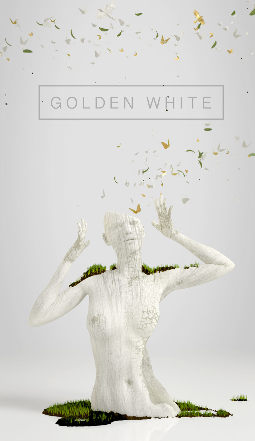 Golden White Nature 0