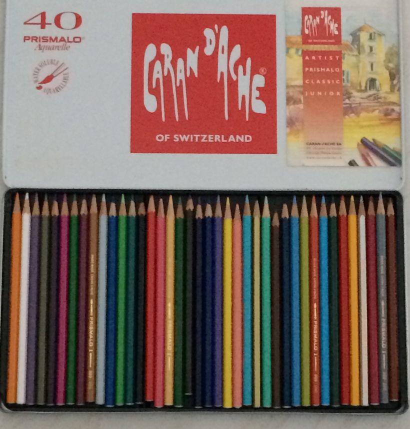 PRISMALO - Caja de 40 lápices de colores SOLUBLES 1
