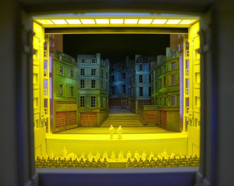 Maqueta robotizada de la caja escénica del Teatro Real  2
