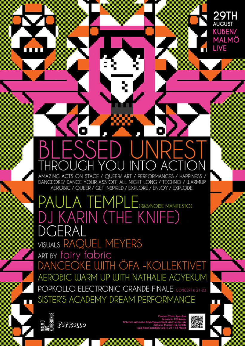 BLESSED UNREST / THROUGH YOU INTO ACTION -1