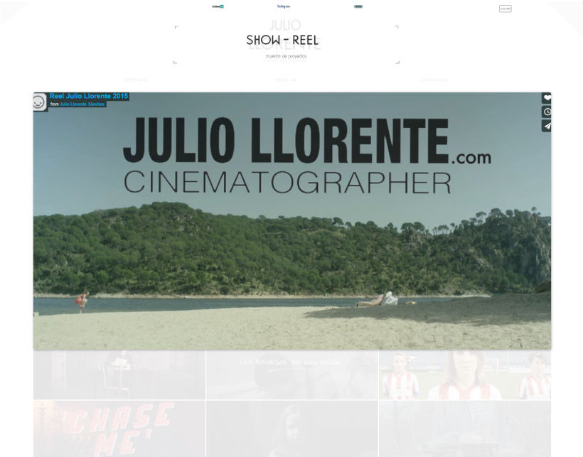 Proyecto Web Site Cinematographer 1