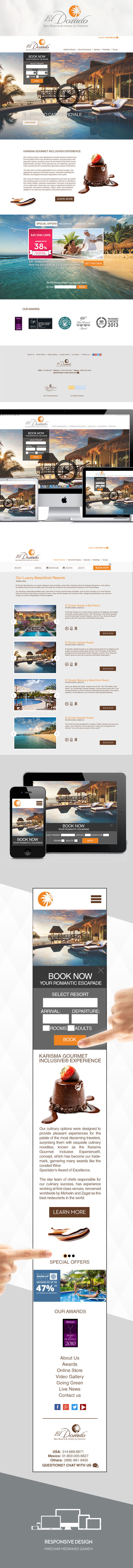 Sitio web El Dorado Spa Resorts & Hotels -1