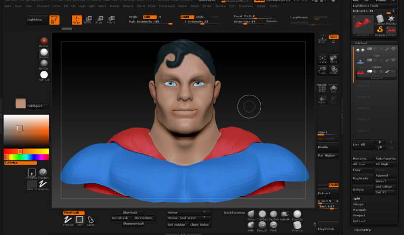 Mi Proyecto del curso Modelado de personajes en 3D 4