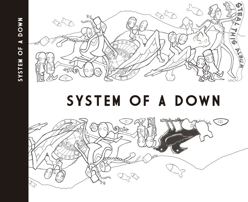 System of A Down "Steal This Album" (rediseño CD) 6