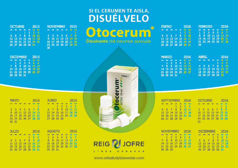 Otocerum - Calendario farmacias -1