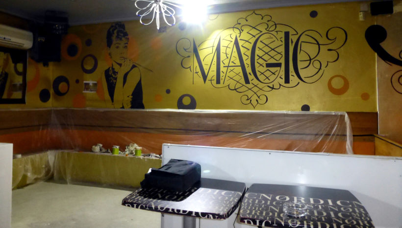 Pintura decorativa Magic Pub 1