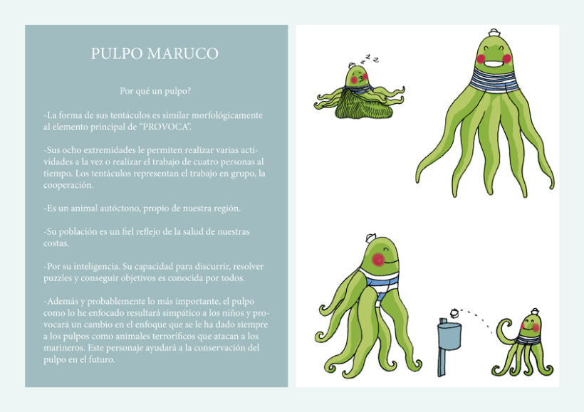 Manual de identidad corporativa. "Maruco" mascota para entidad relacionada con el medio ambiente 1