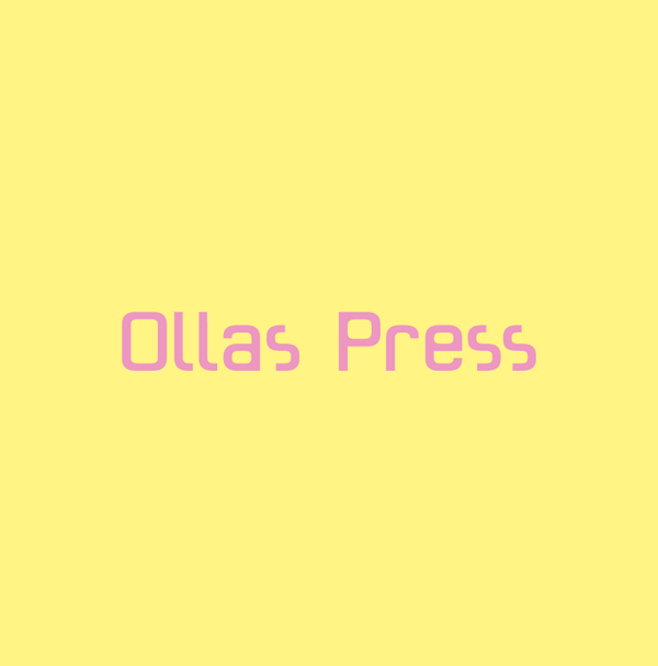 Ollas Press experimento tipográfico 1