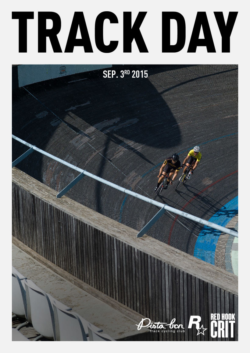 Red Hook Crit Barcelona No.3 - Track Day Poster -1