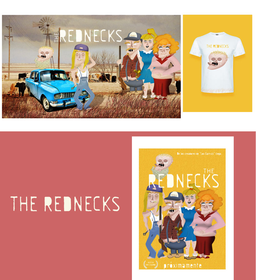 THE REDNECKS (Mi Proyecto del curso Diseño y Creación de Personajes) 2
