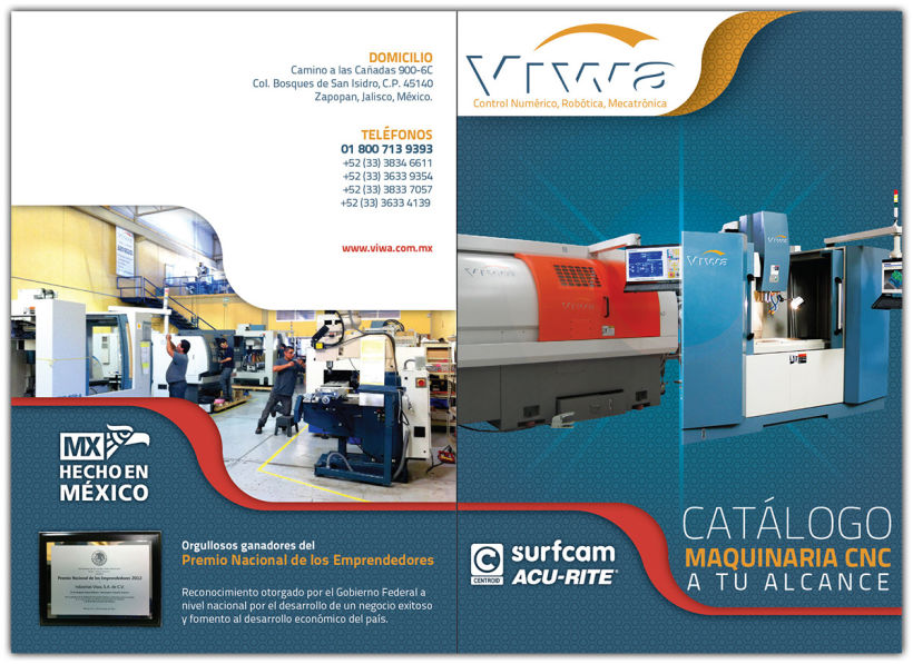 CATÁLOGO DE PRODUCTOS VIWA CNC -1