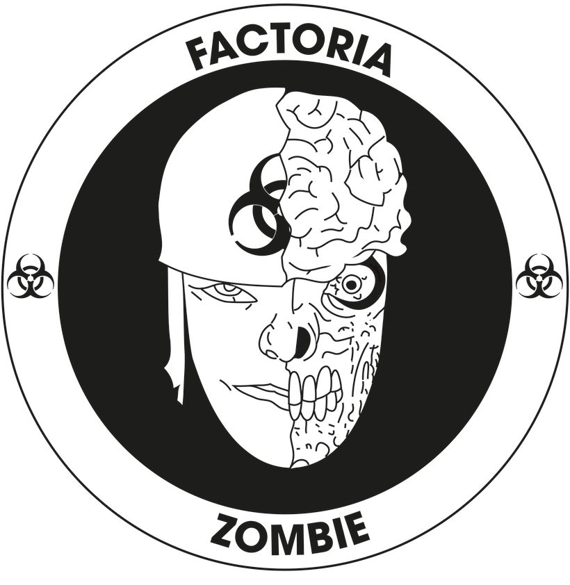 Diseño Logotipo - Parche para la empresa Factoría Zombie 0