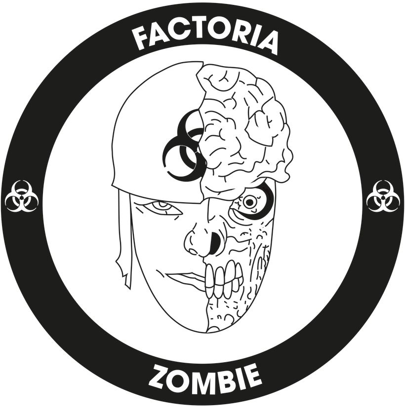 Diseño Logotipo - Parche para la empresa Factoría Zombie 1